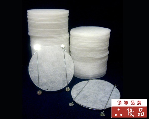 傳統型 23公分 油煙過濾棉(安全架x2+圓棉x40)